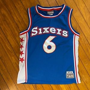Sixers vintage #6 Erving Hardwood Classics